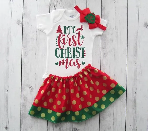 First Christmas Onesie