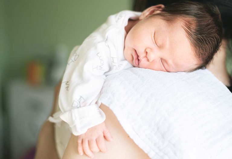 How to Burp a Sleeping Baby?