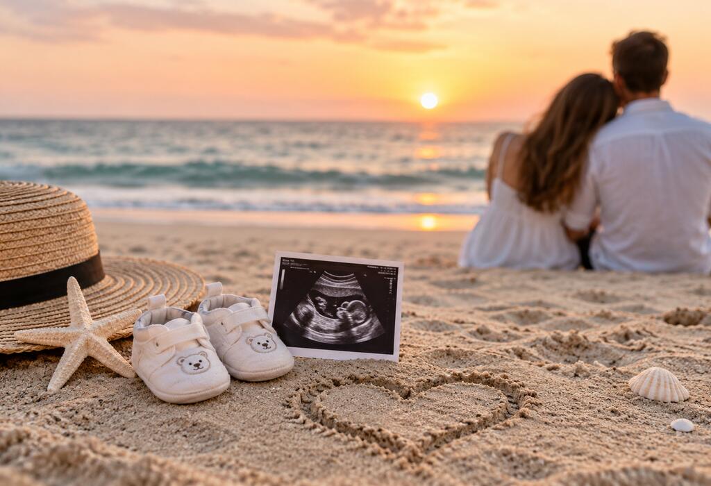 20 Beach Pregnancy Announcement Ideas 20 Beach Pregnancy Announcement Ideas
