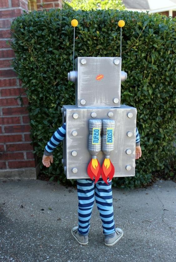 Robot store costume kids