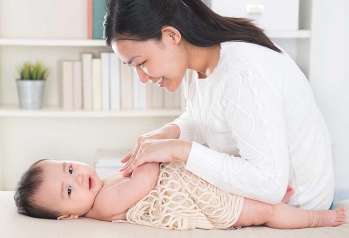 Communication With the Baby During Oil Massage