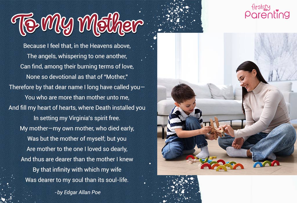 Famous Poems About Mother and Son Famous Poems About Mother and Son