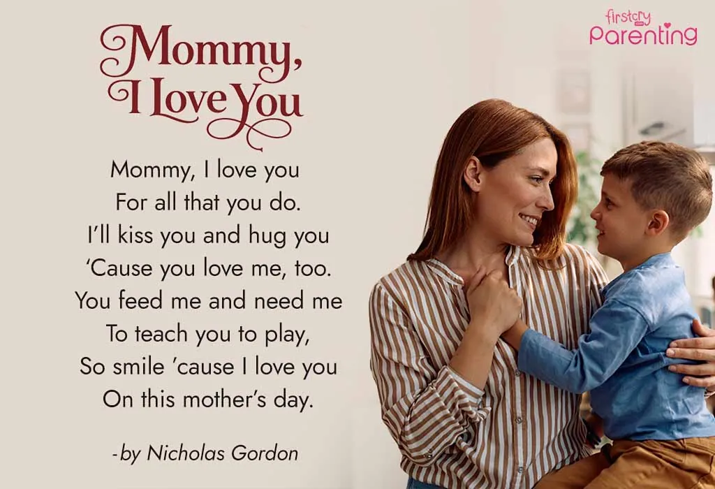 Short Mom and Son Poems Short Mom and Son Poems