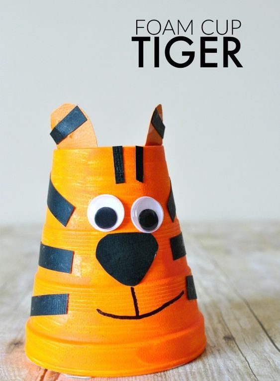 Foam Cup Tiger  