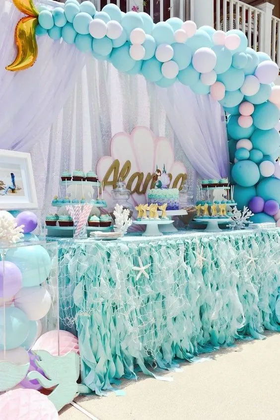 Mermaid Themed Birthday Party Ideas For Children