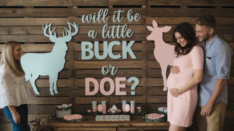 Unique Buck or Doe Gender Reveal Party Ideas