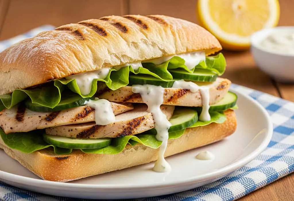 Sandwiches With Lemon Chicken Salad