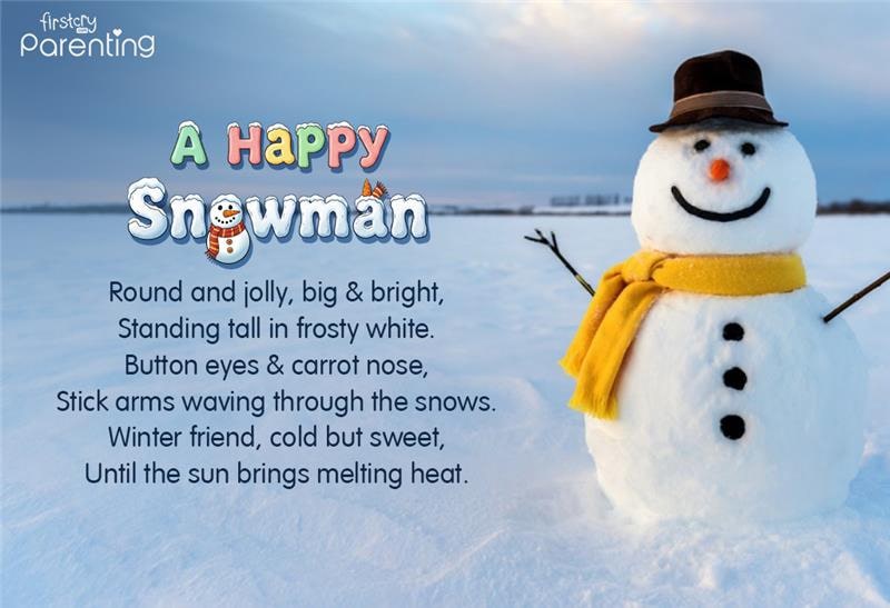 A Happy Snowman