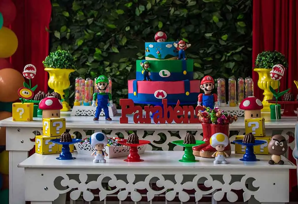 Ideas For Super Mario Birthday Party For Children