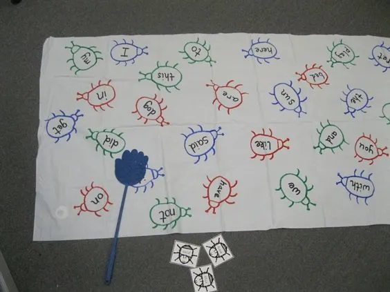Painting With Splat Sight Words