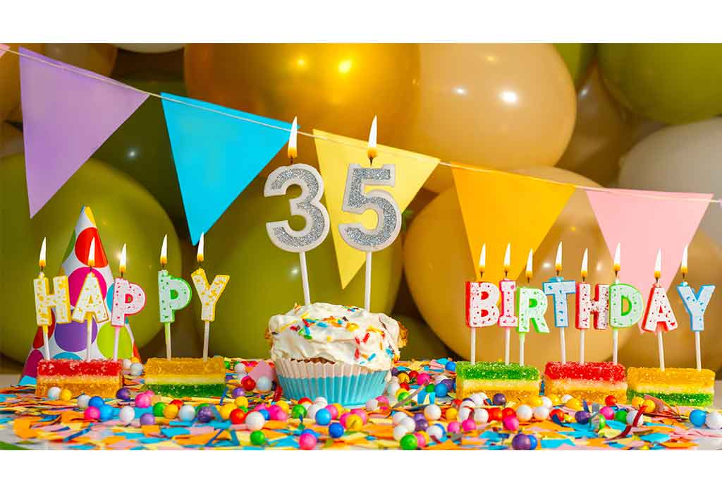 35 Birthday Cupcakes