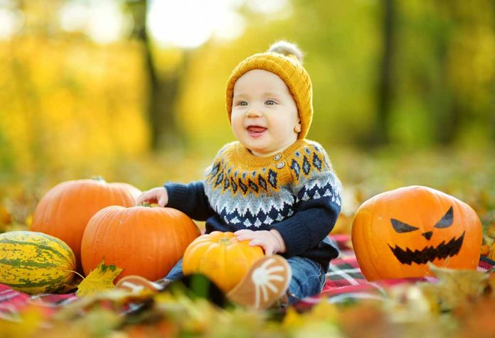 Cute Baby in Pumpkin Photo Ideas for Your Little Ones