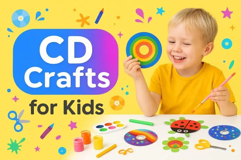 12 Creative DIY CD Craft Ideas for Kids