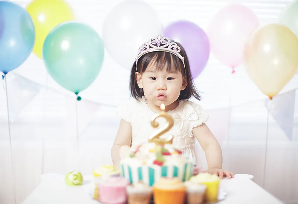 Second Birthday Wishes & Messages for Baby Girl 