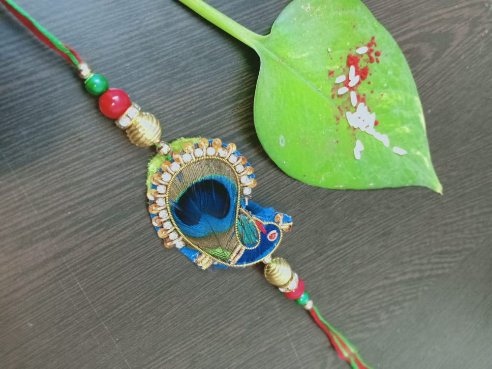 Peacock Rakhi