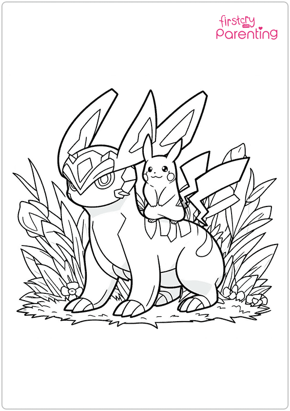 Eevee Pokemon coloring page  Free Printable Coloring Pages