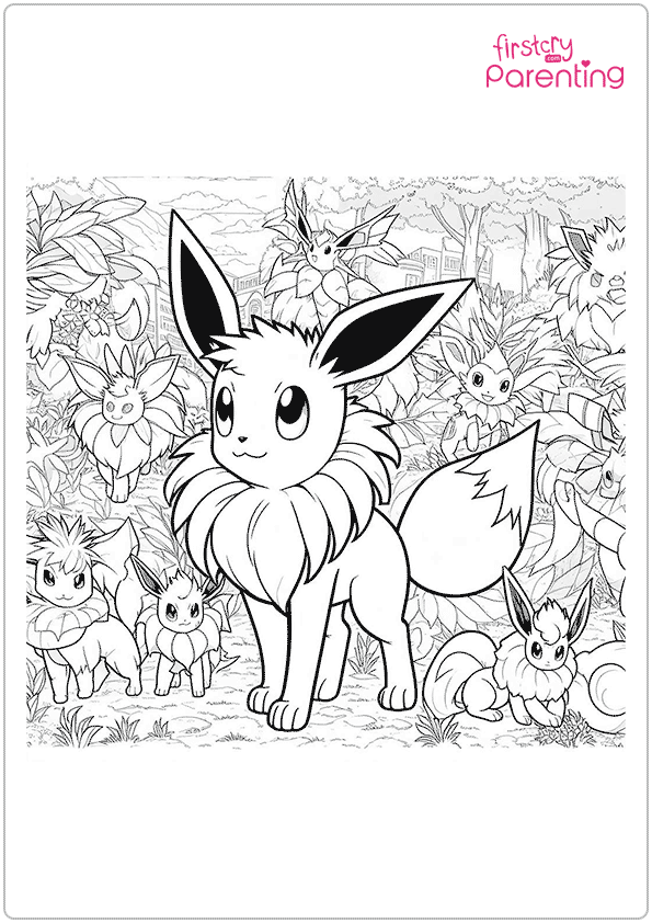 Pokemon Coloring Book with Crayons