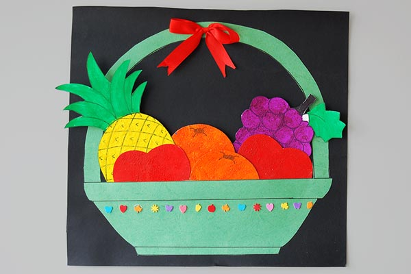 Fruit Basket Paper Craft