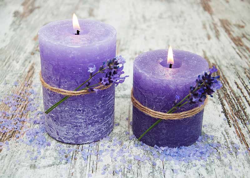 Mother's Day Lavender Candle