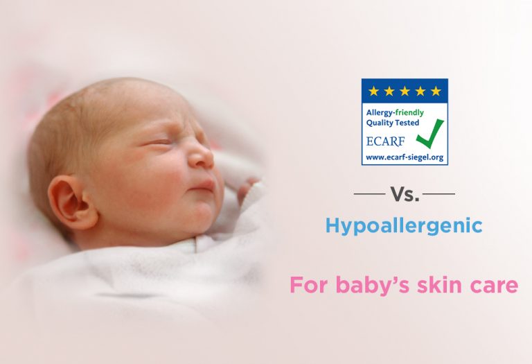 Understanding the Difference Between Hypoallergenic Claim vs. ECARF Authentication for Baby's Allergy-prone Skin