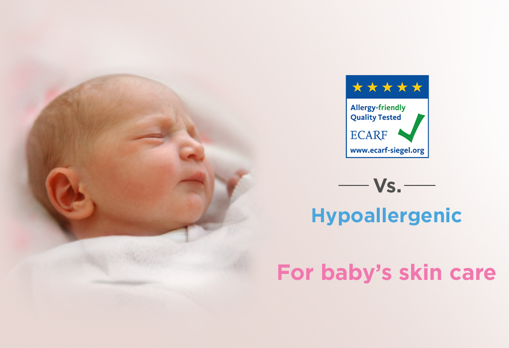 Understanding the Difference Between Hypoallergenic Claim vs. ECARF Authentication for Baby’s Allergy-prone Skin
