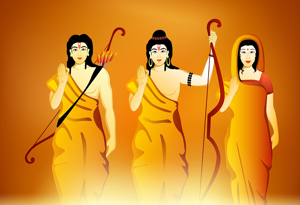 राम-सीता-लक्ष्मण