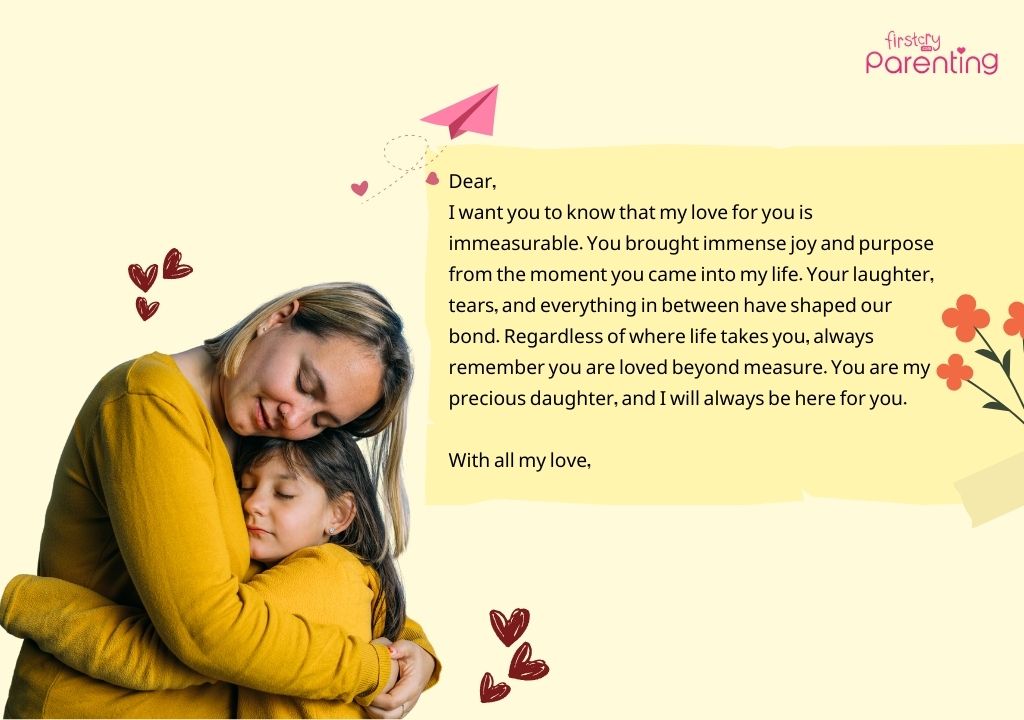 Sample Letter To Daughter