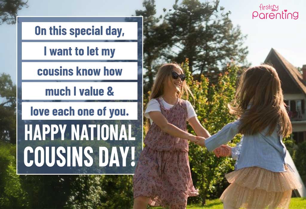Cousins Day Wishes