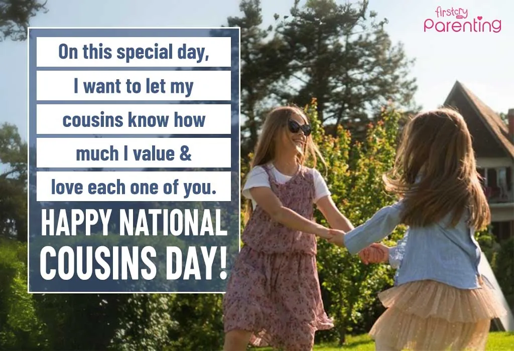 Cousins Day Wishes