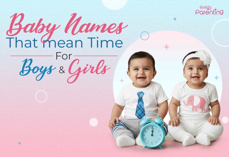 Top 70 Baby Names That Mean Time for Boys and Girls