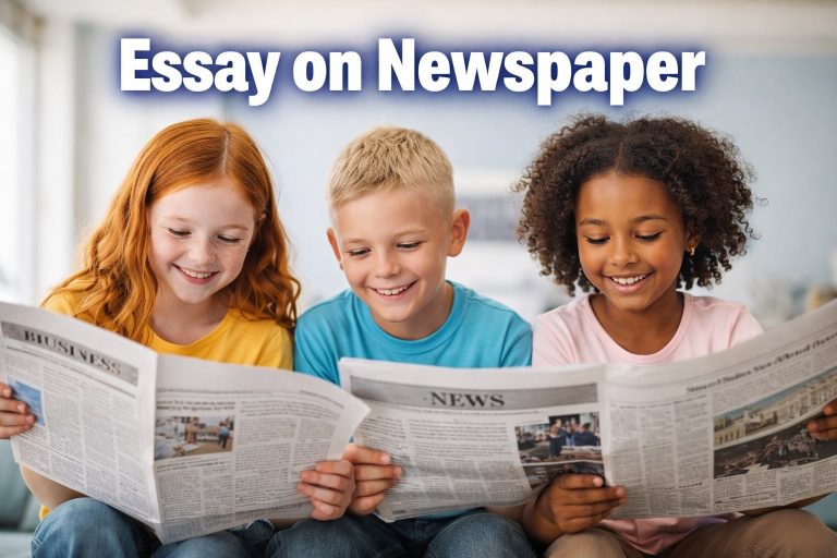 Essay On Newspaper - 10 Lines, Short and Long Essay