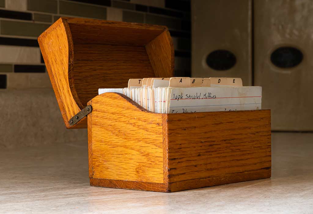 Personalised Recipe Box