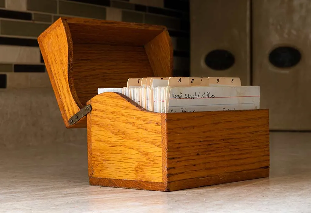 Personalised Recipe Box