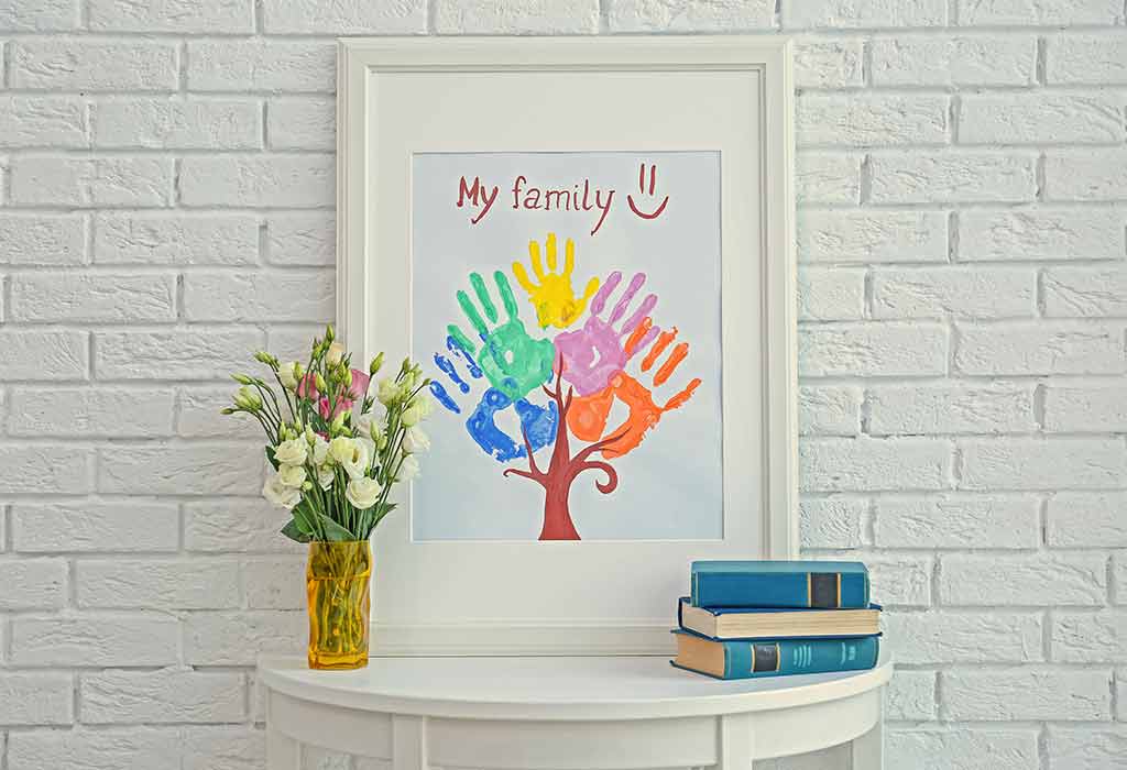 Family Handprint Canvas