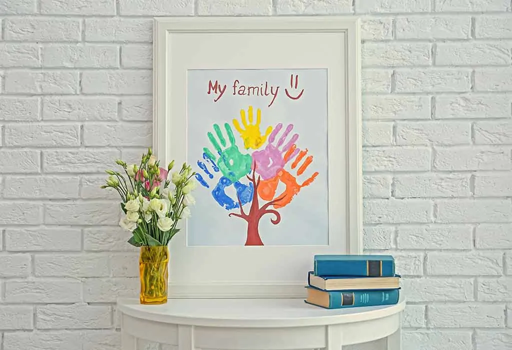 Family Handprint Canvas