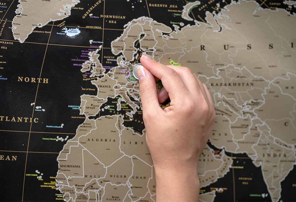 Travel Scratch Map