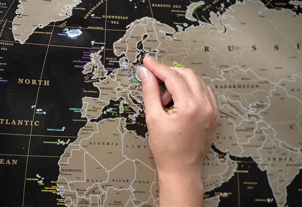 Travel Scratch Map