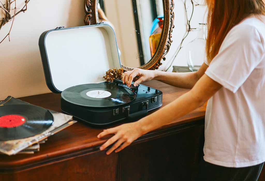 Vintage Record Player