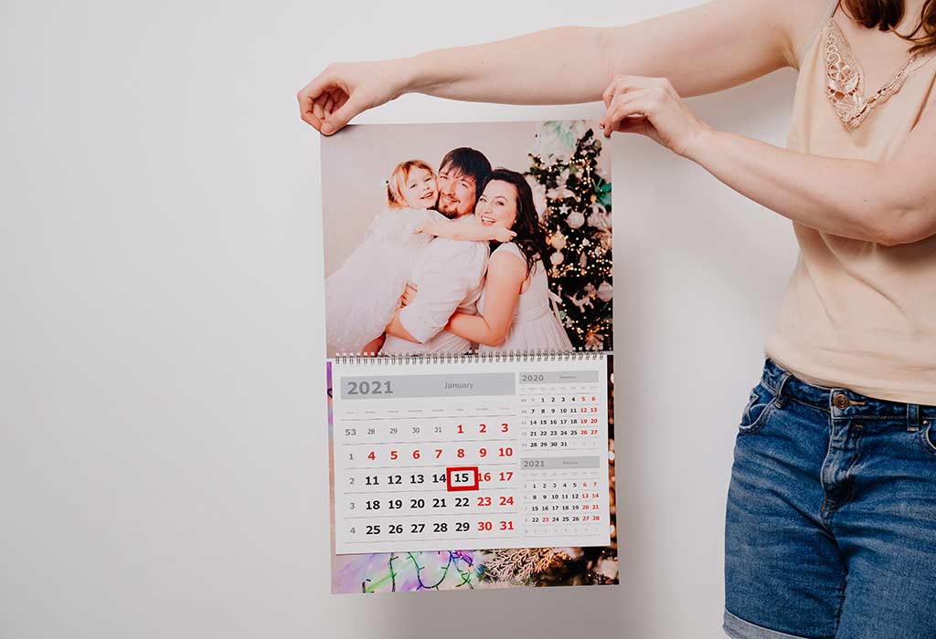A Personalised Photo Calendar