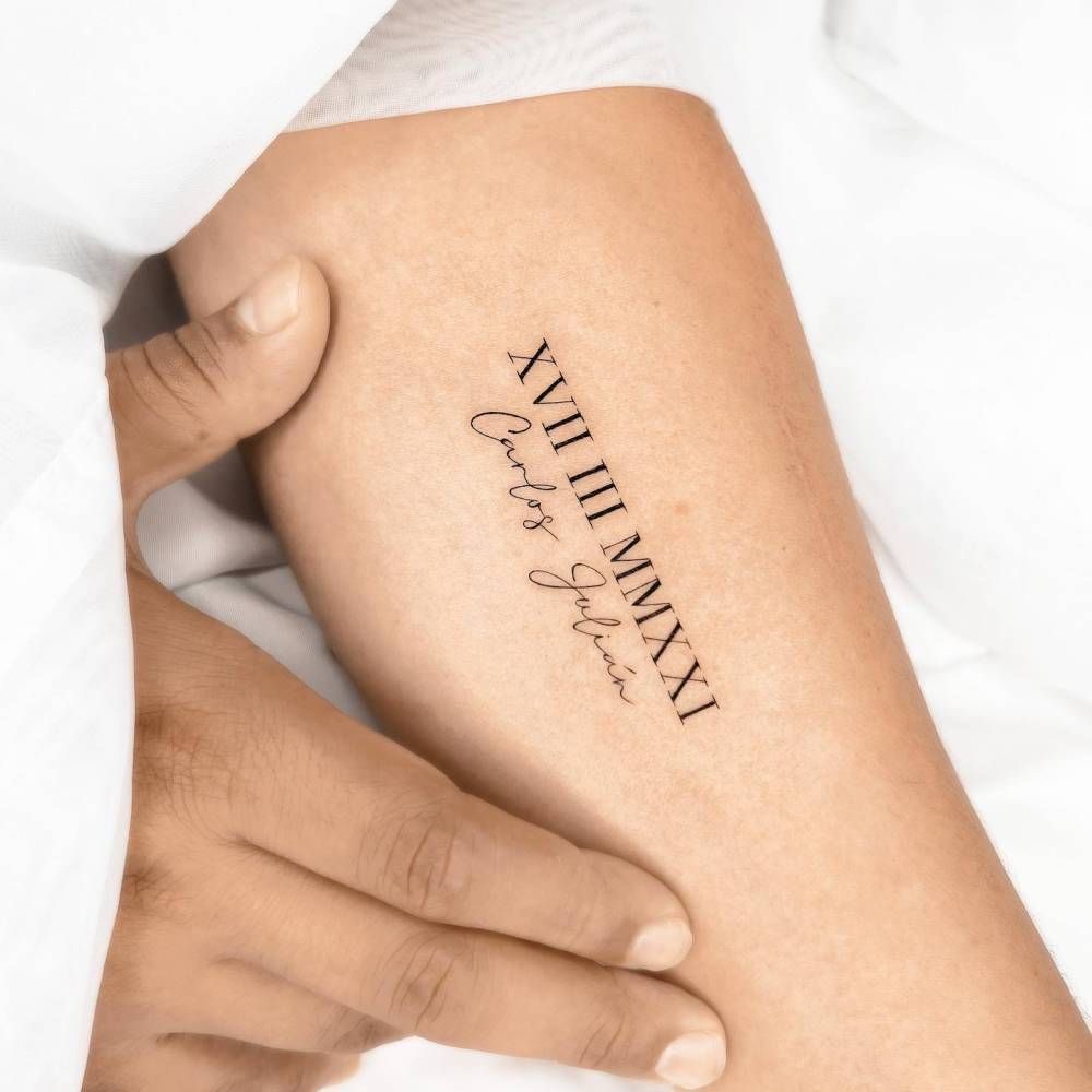 Roman Numeral 3 Tattoo Designs Roman Numeral 3 Tattoo Designs