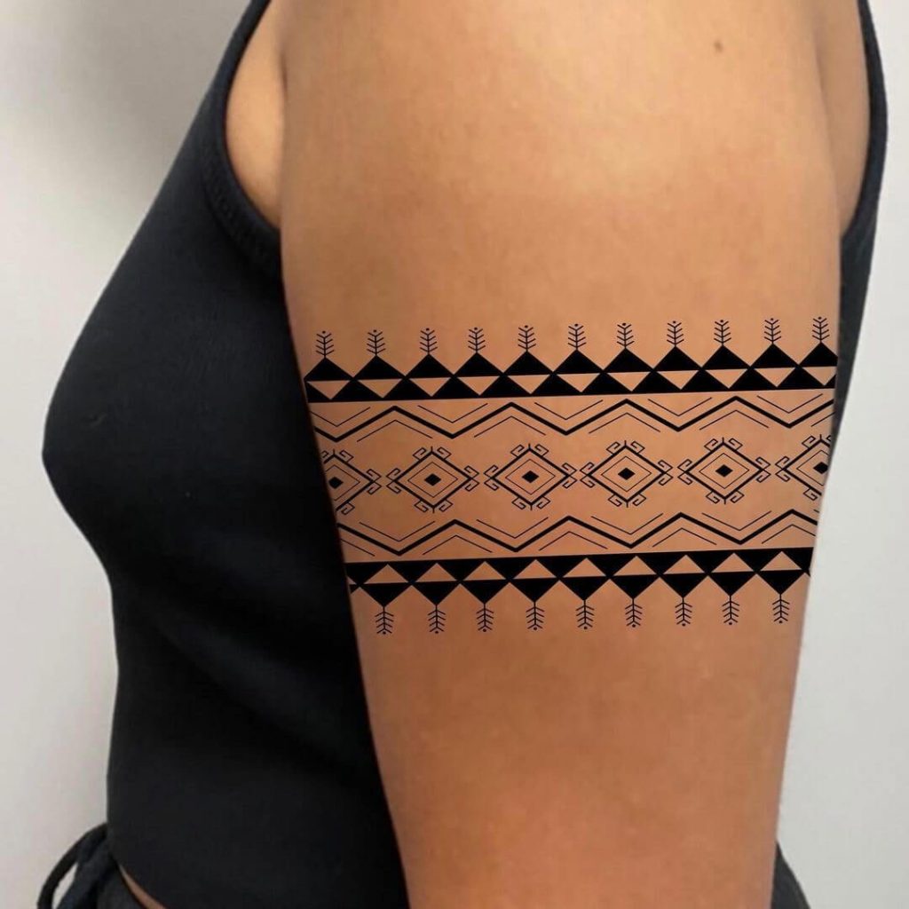 Tribal Pattern Tattoo