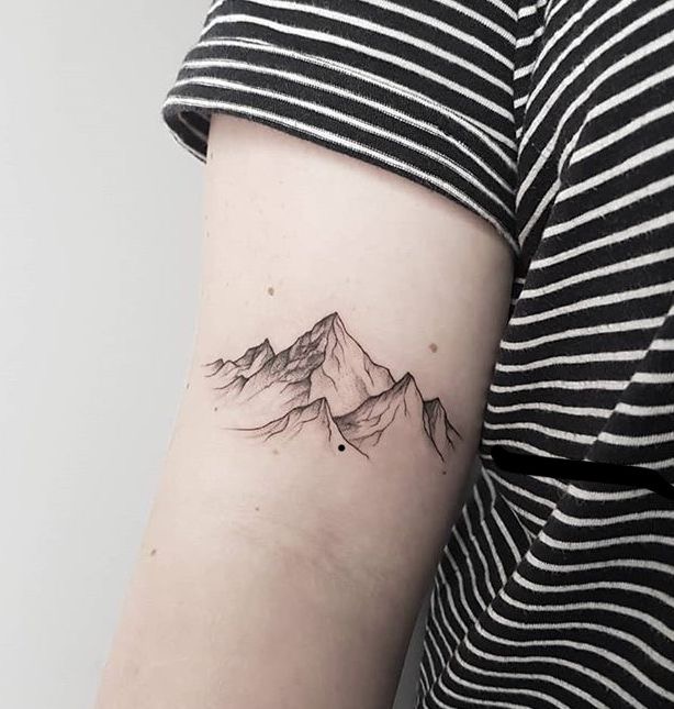 Mountain Range Tattoo