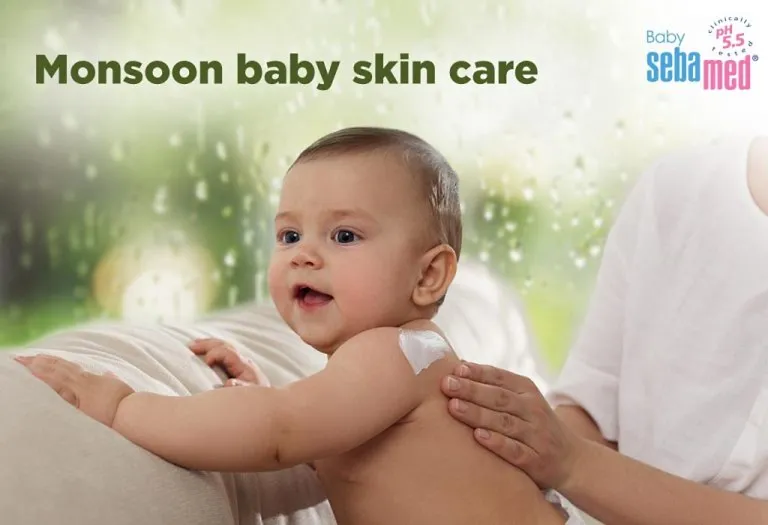 Monsoon Baby Skin Care: Don’t Let the Weather Affect Your Baby’s Sensitive Skin