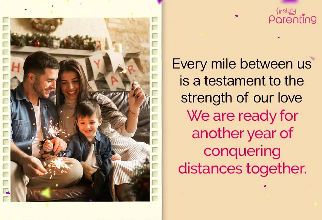 Happy New Year Wishes for Long Distance Husband