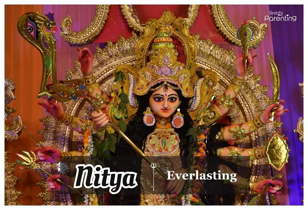 Goddess Kali Names - Nitya