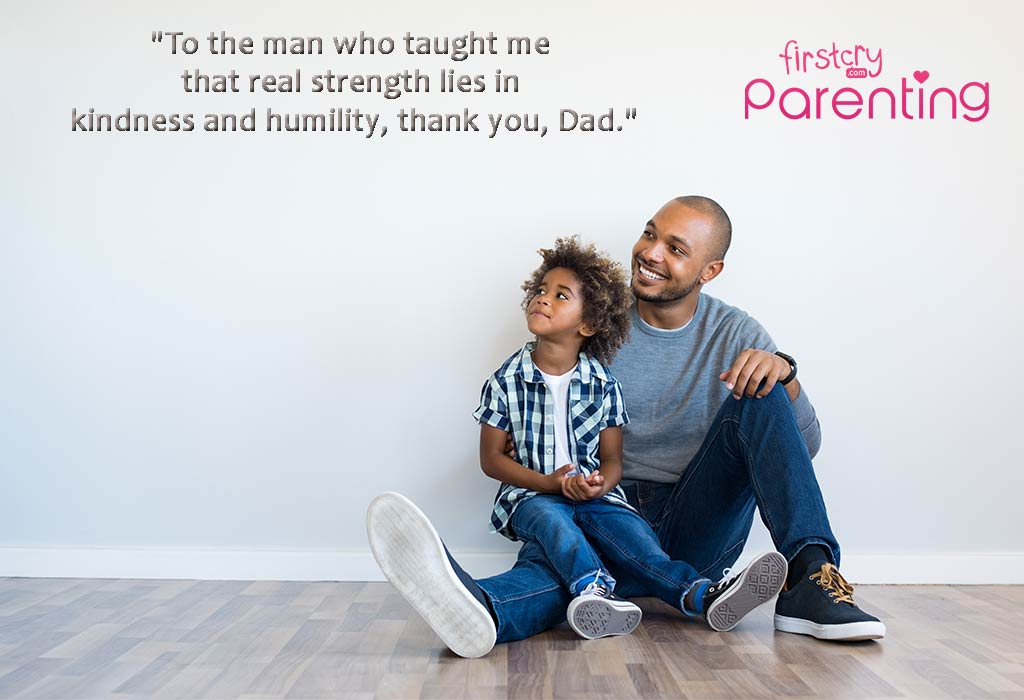 Thank You Dad Quotes from Son