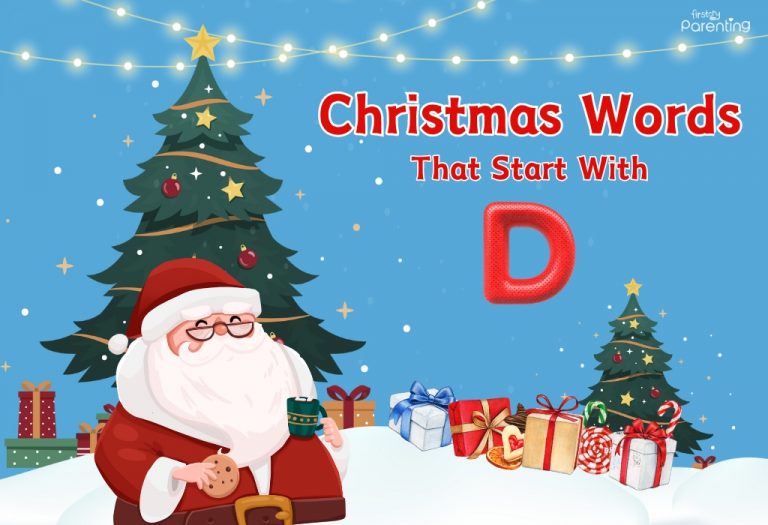 List Of Christmas Words That Start With D