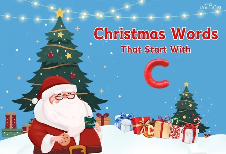 List Of Christmas Words That Start With C