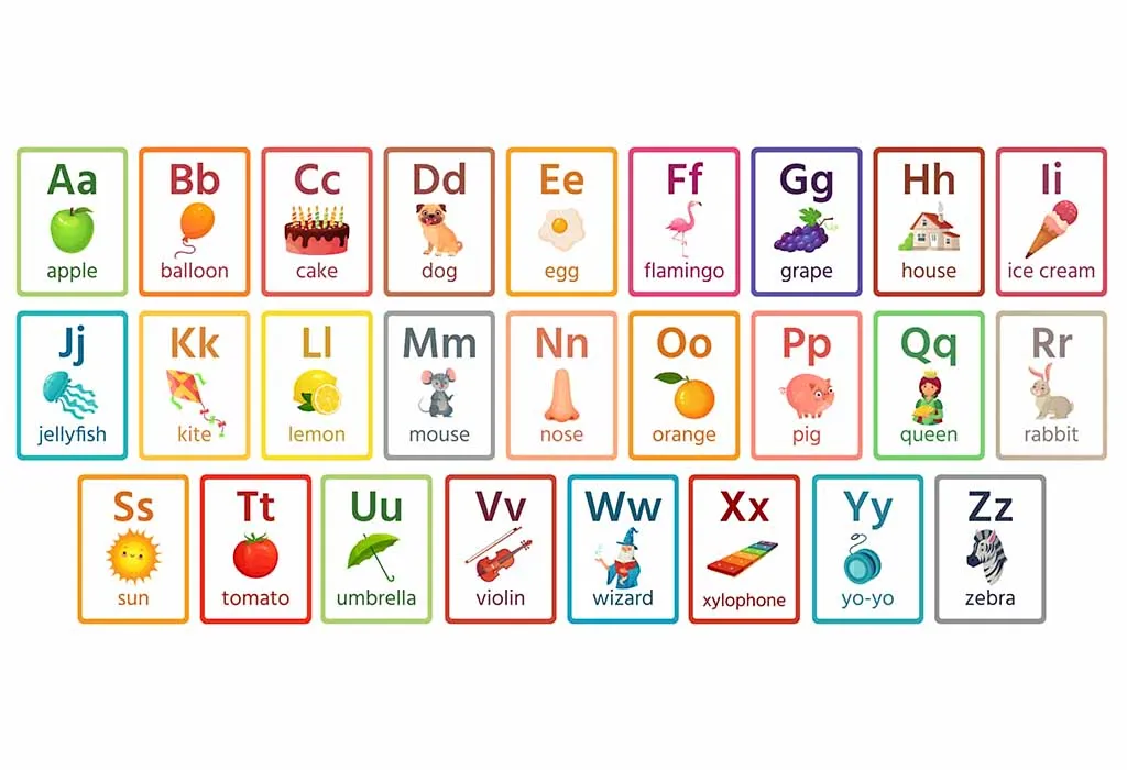 List of Concrete Nouns (From A-Z)
