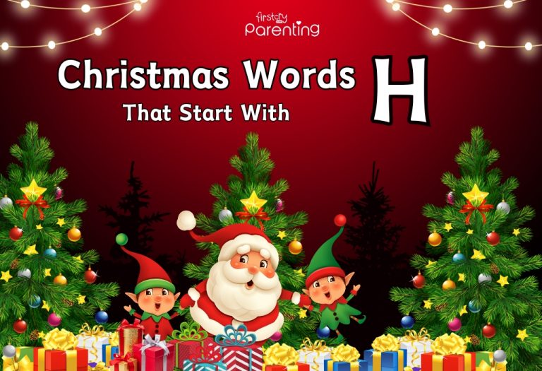 List Of Christmas Words That Start With H